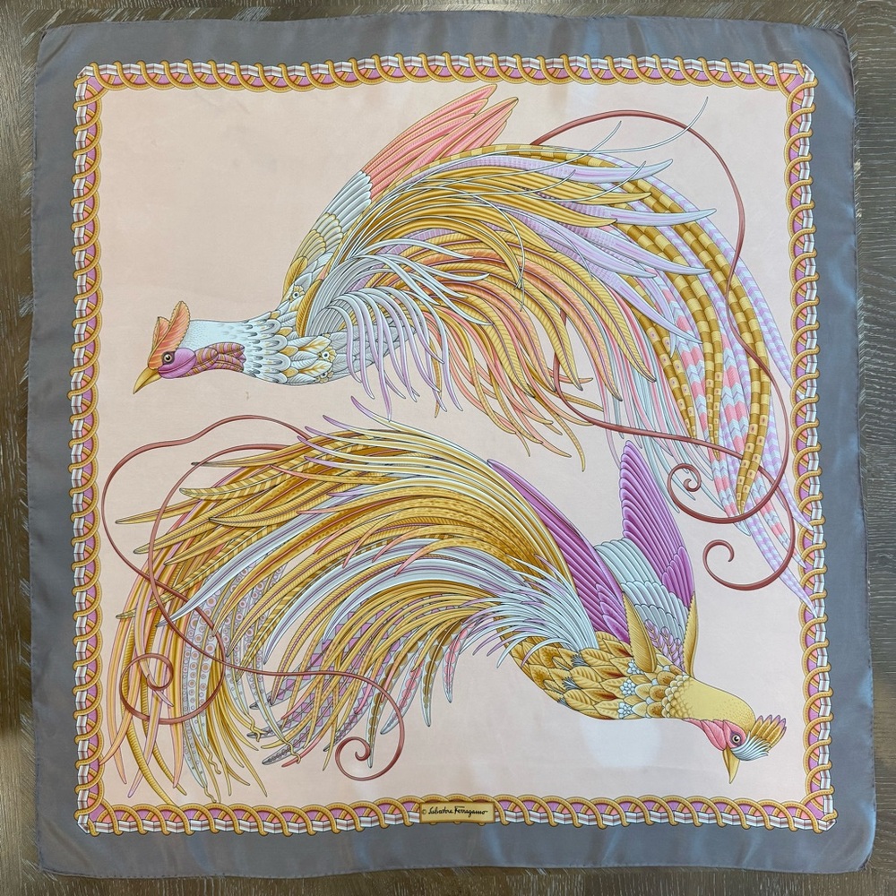 Authentic Salvatore Ferragamo Scarf